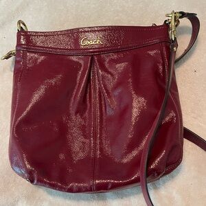 Vintage Coach - Red Patent Leather Crossbody